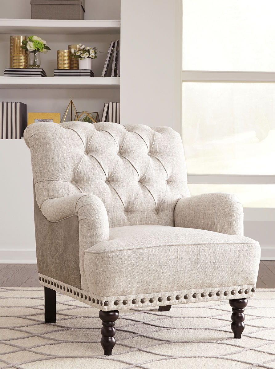 Tartonelle Accent Chair Ivory Taupe