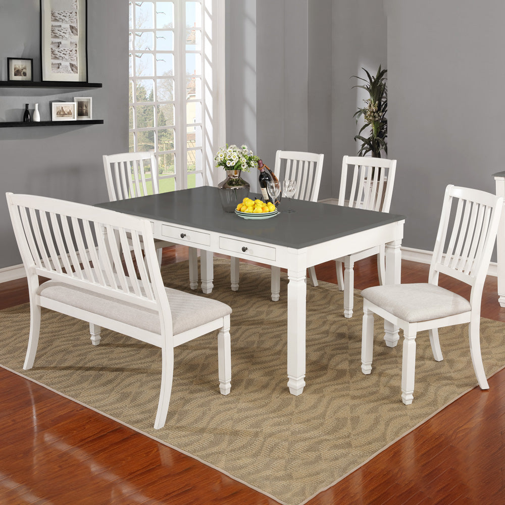 Colorado Dining Table with 4 Side Chairs