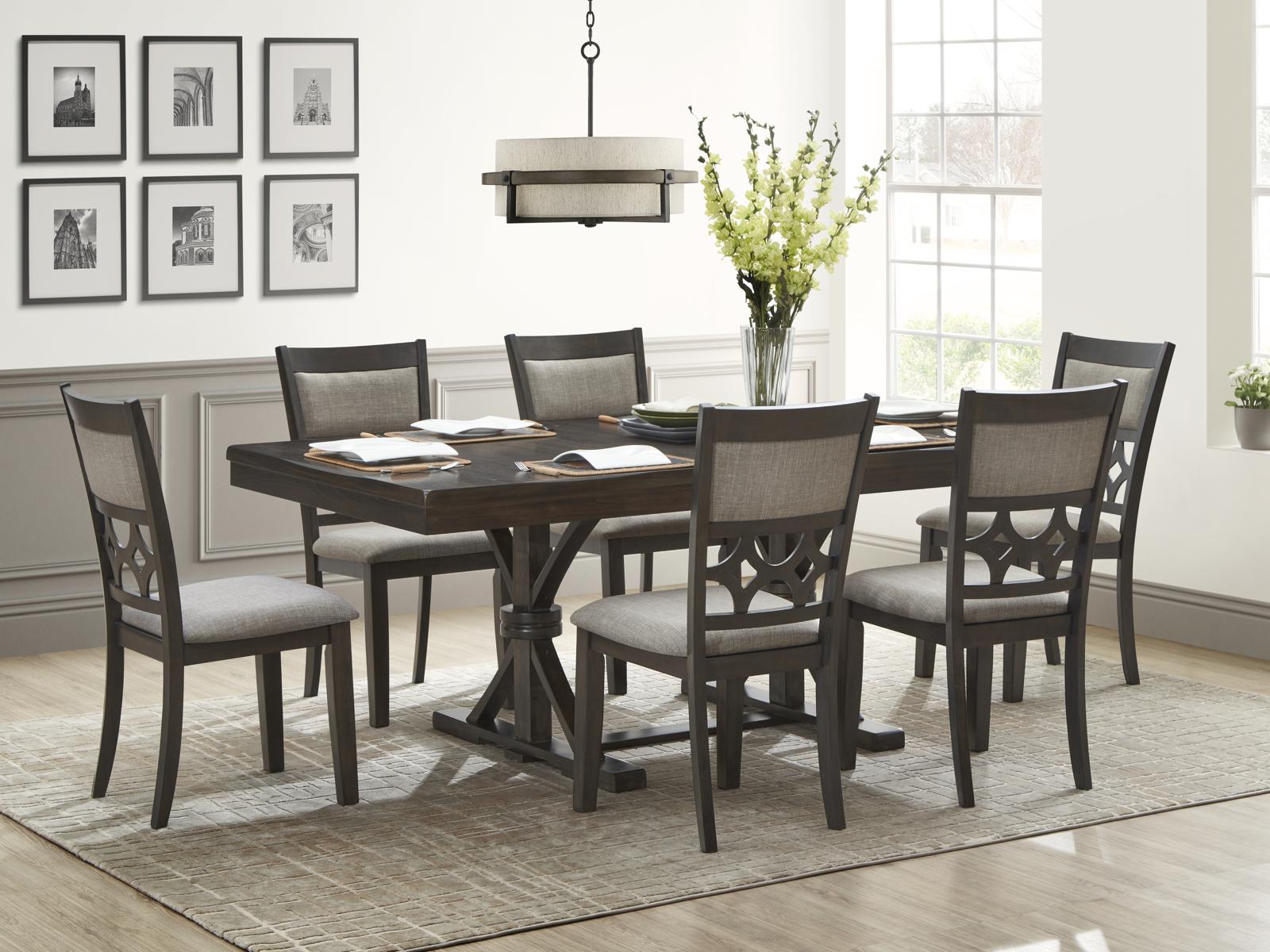 Milo Dining Table with 6 Dining Chairs