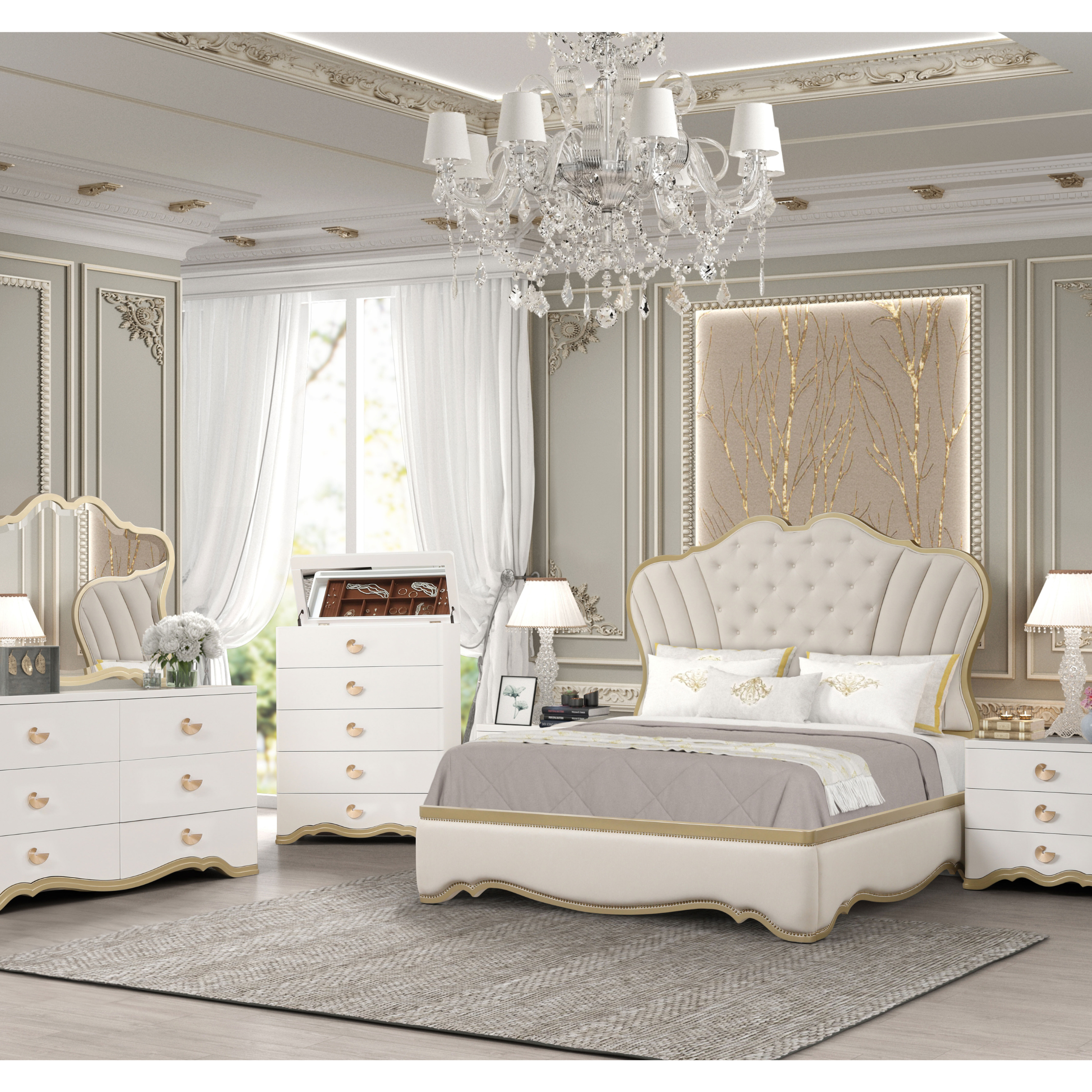 Athena King Bed