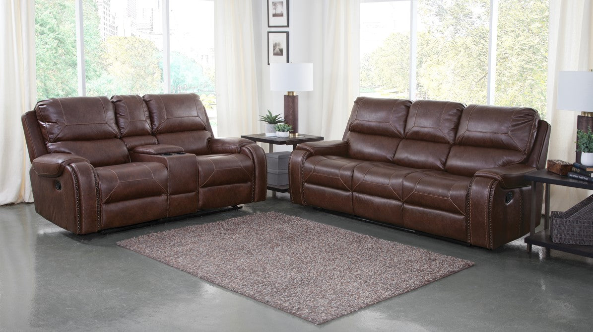 Garrison Double Reclining Sofa with USB