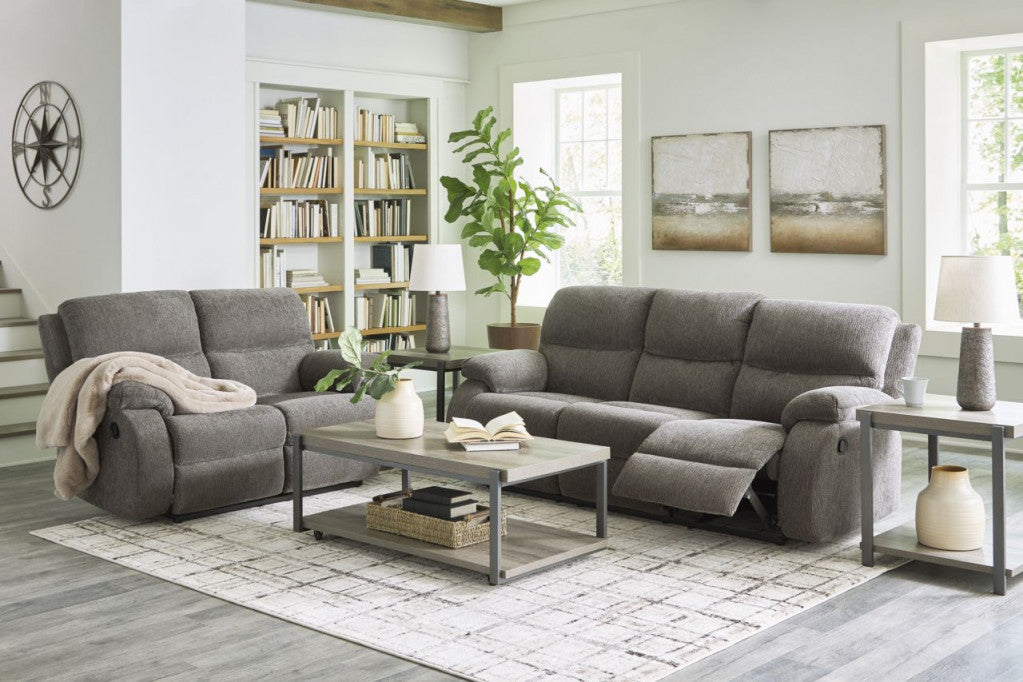 Scranto Reclining Sofa and Loveseat