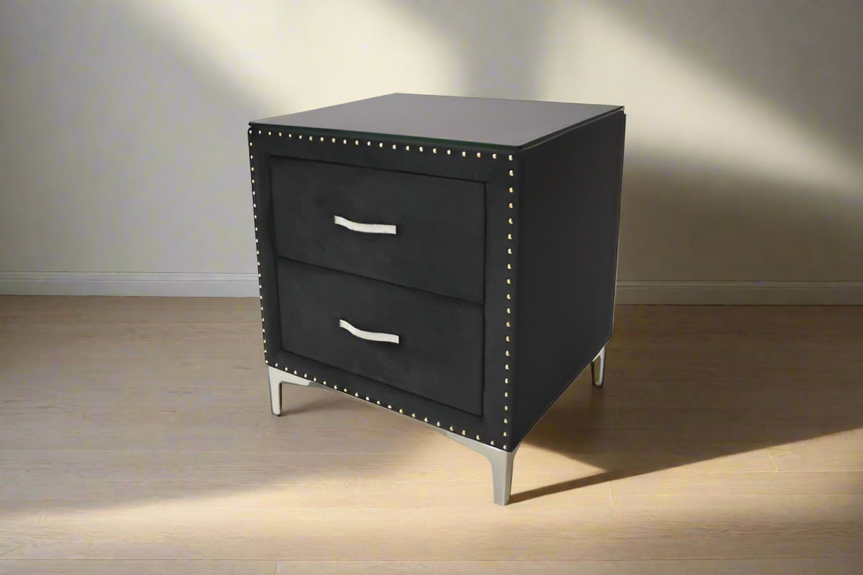 Lucinda Black Nightstand