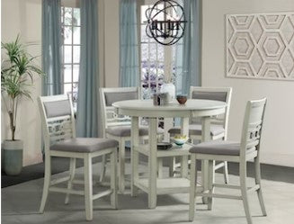 Amherst Counter Height Dining Table and 4 Barstools