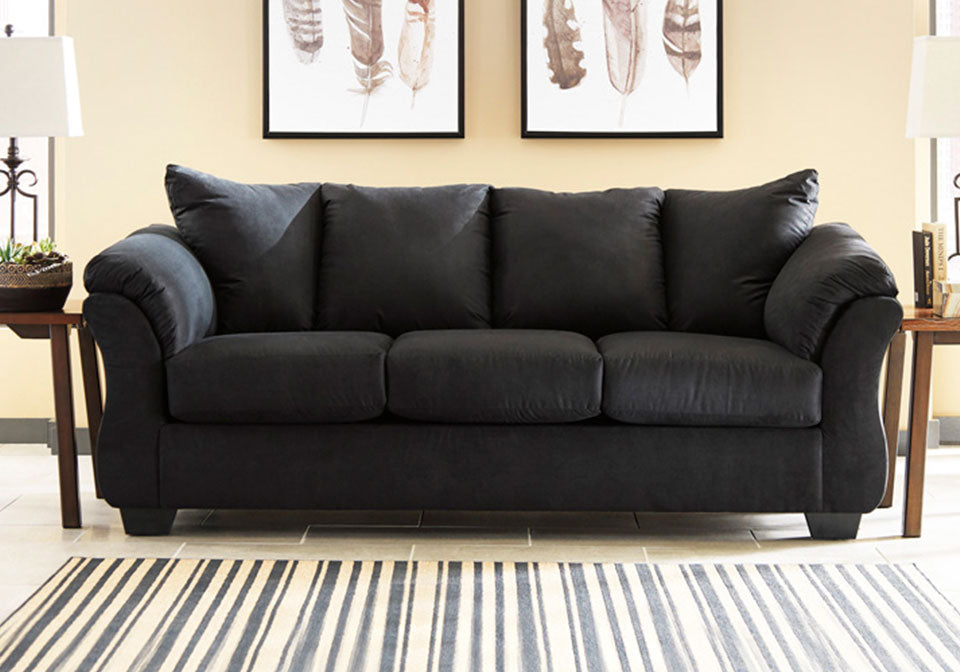 Darcy Black Sofa