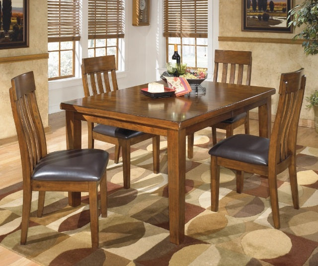 Ralene Dining Table and 4 Side Chairs