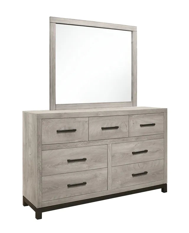 Zephyr Dresser and Mirror