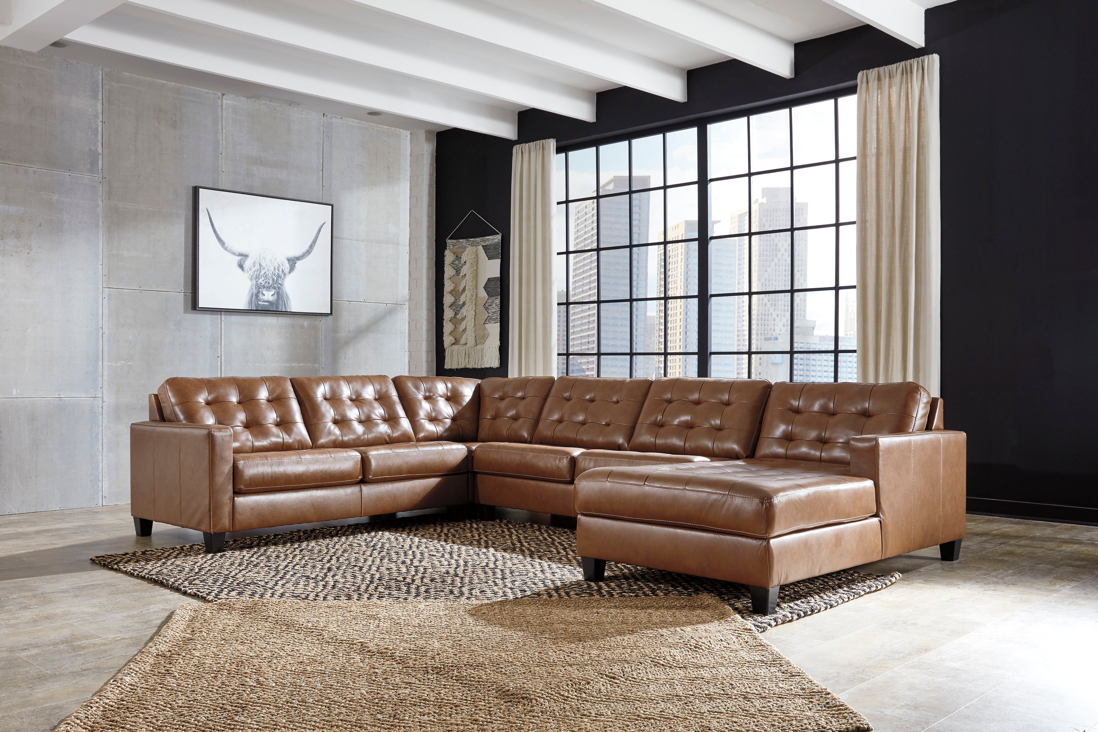 Baskove 4 Piece Sectional