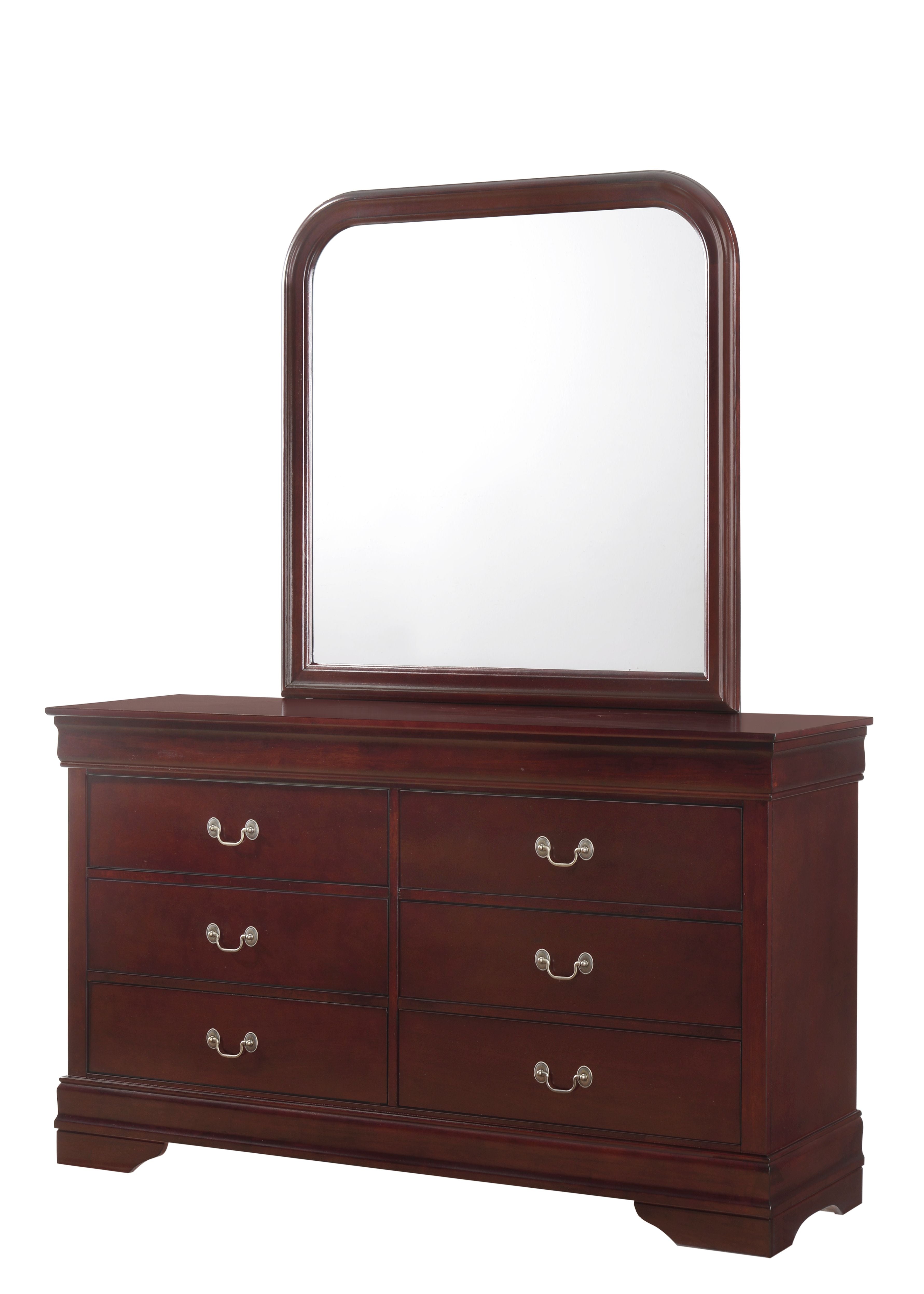 Louis Phillipe Dresser and Mirror