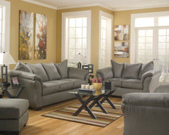 Darcy Cobblestone Sofa and Loveseat - Ashley shop at  Regency Furniture