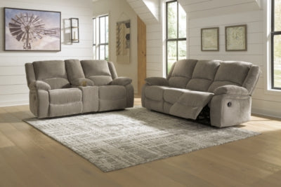 Draycoll Manual Reclining Sofa, Loveseat and Rocker