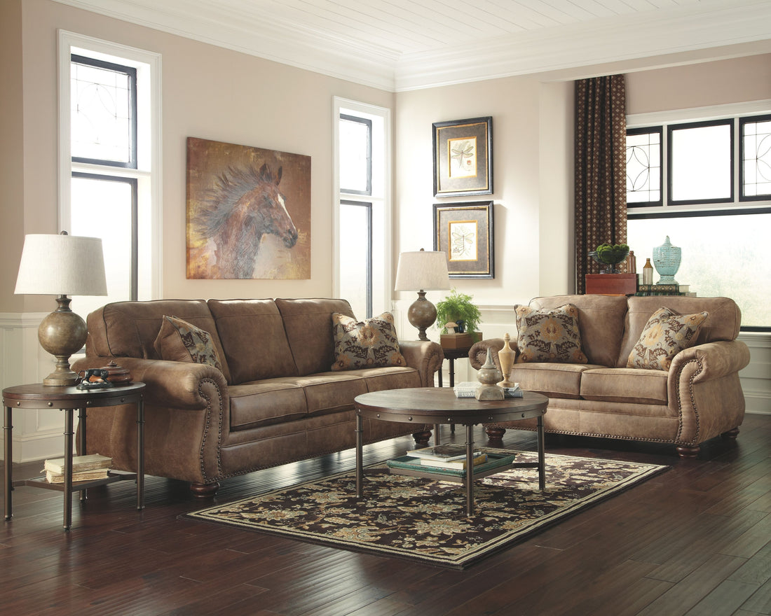 Larkinhurst Sofa and Loveseat