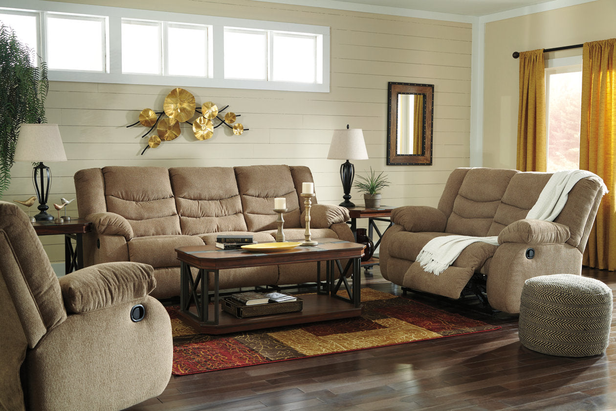 Tulen Manual Reclining Sofa, Loveseat and Chair
