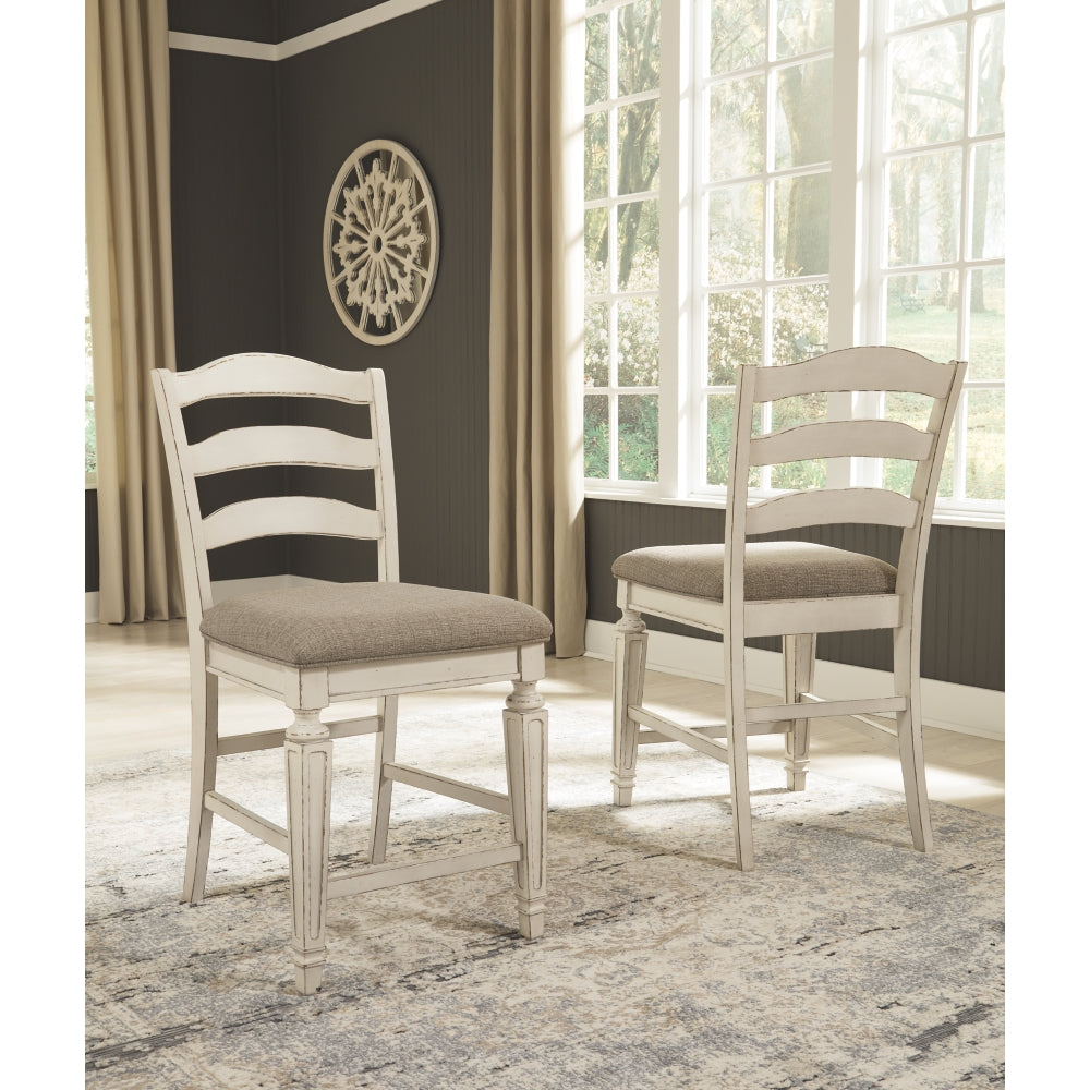 Realyn Upholstered Counter Height Barstool