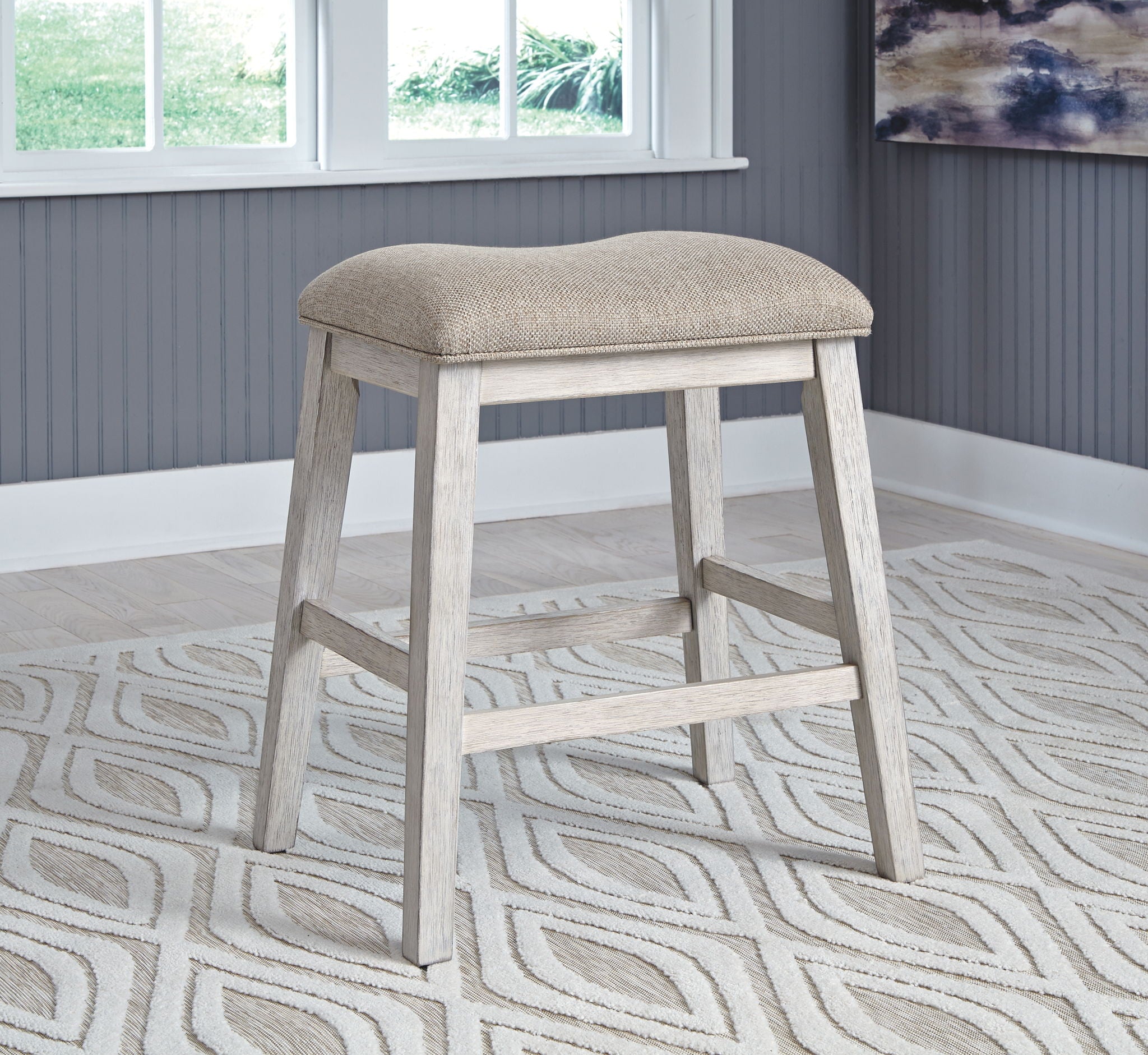 Skempton Upholstered Stool