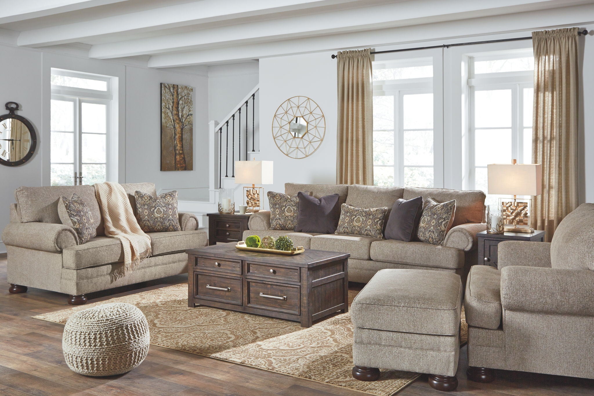 Kananwood Sofa, Loveseat and Chair