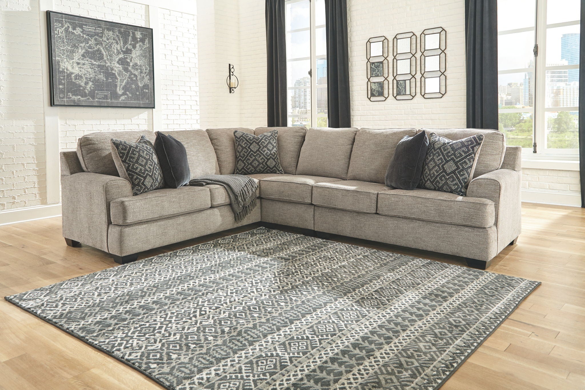 Bovarian 3 Piece Sectional