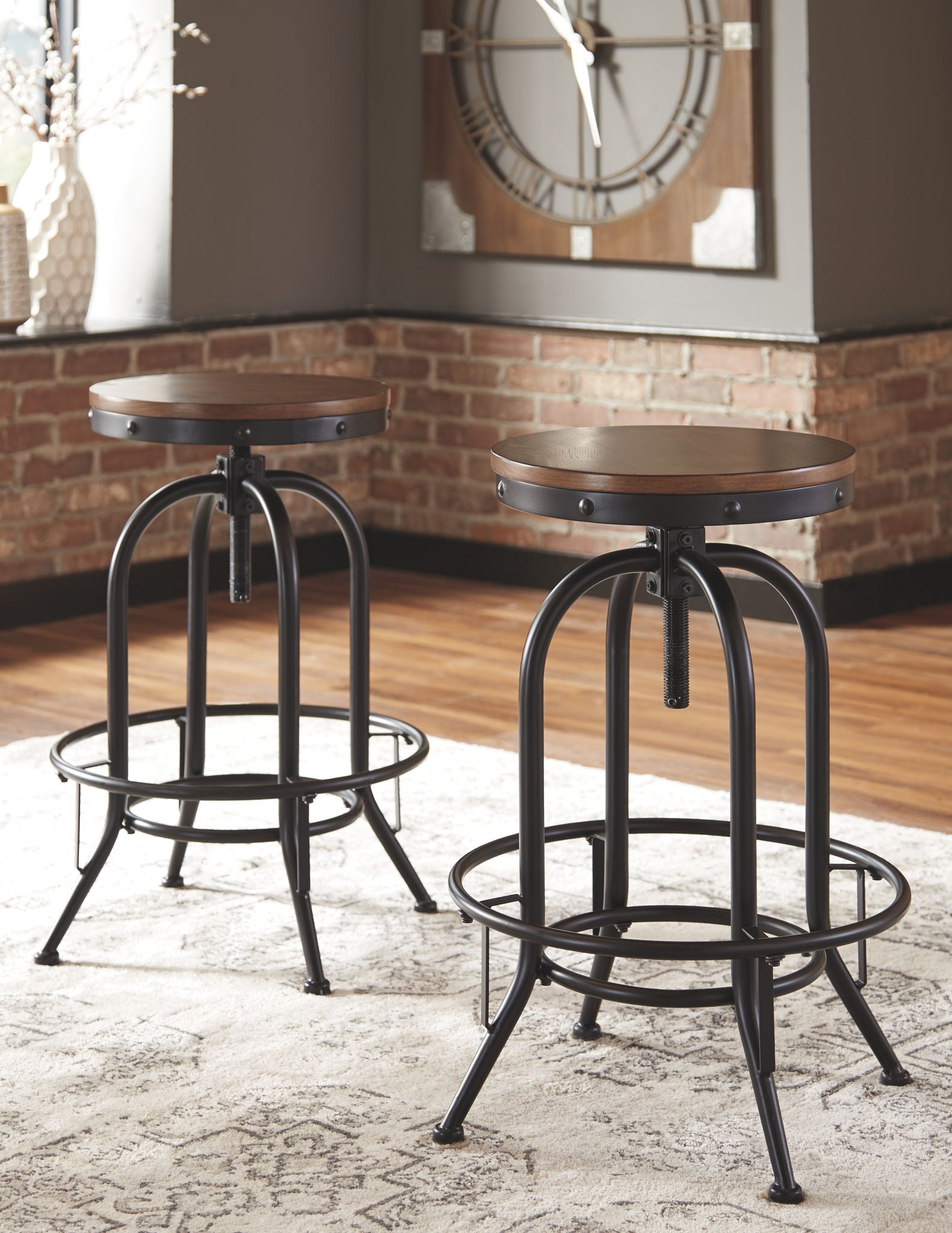 Valebeck  Tall Swivel Barstool