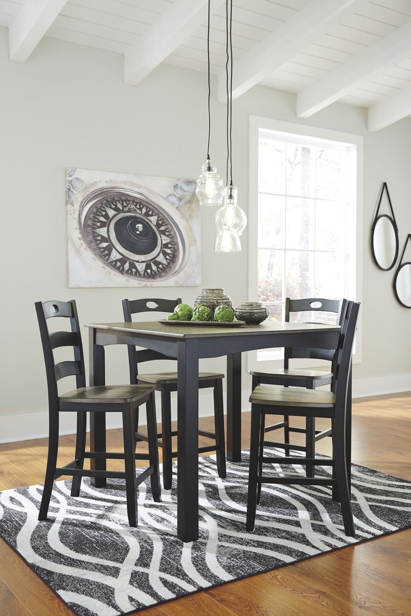 Froshburg 5 Piece Counter Height Dining Set