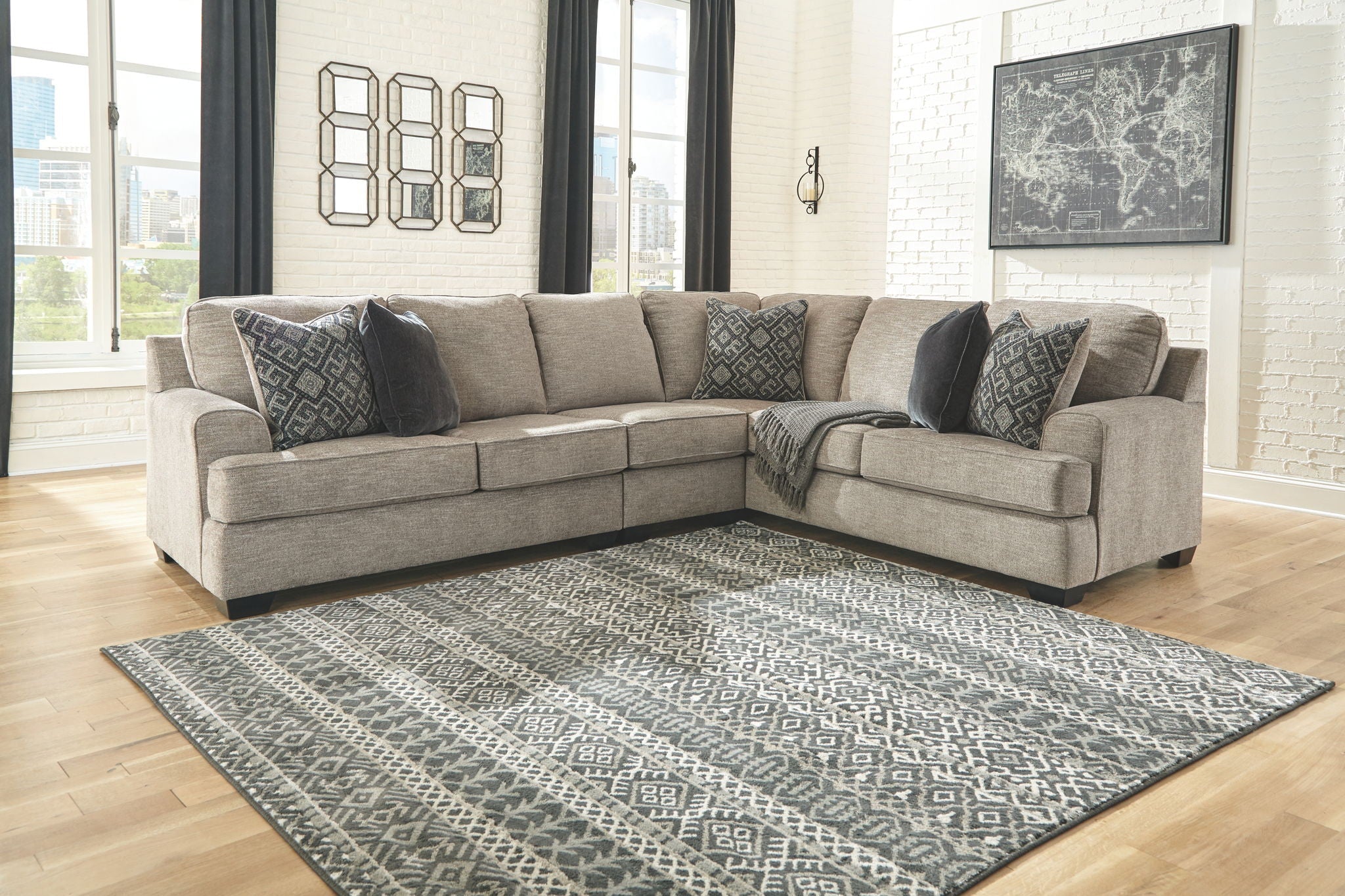 Bovarian 3 Piece Sectional