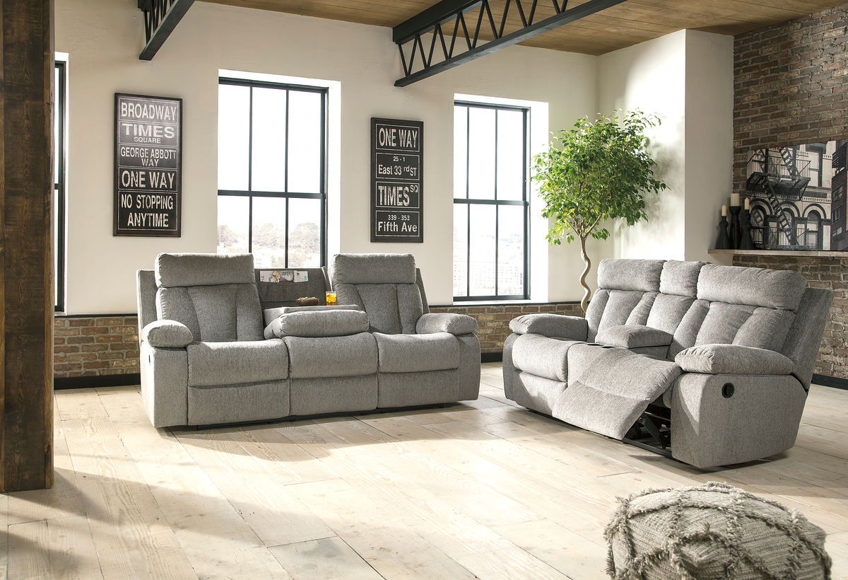 Mitchiner Reclining Sofa and Reclining Loveseat