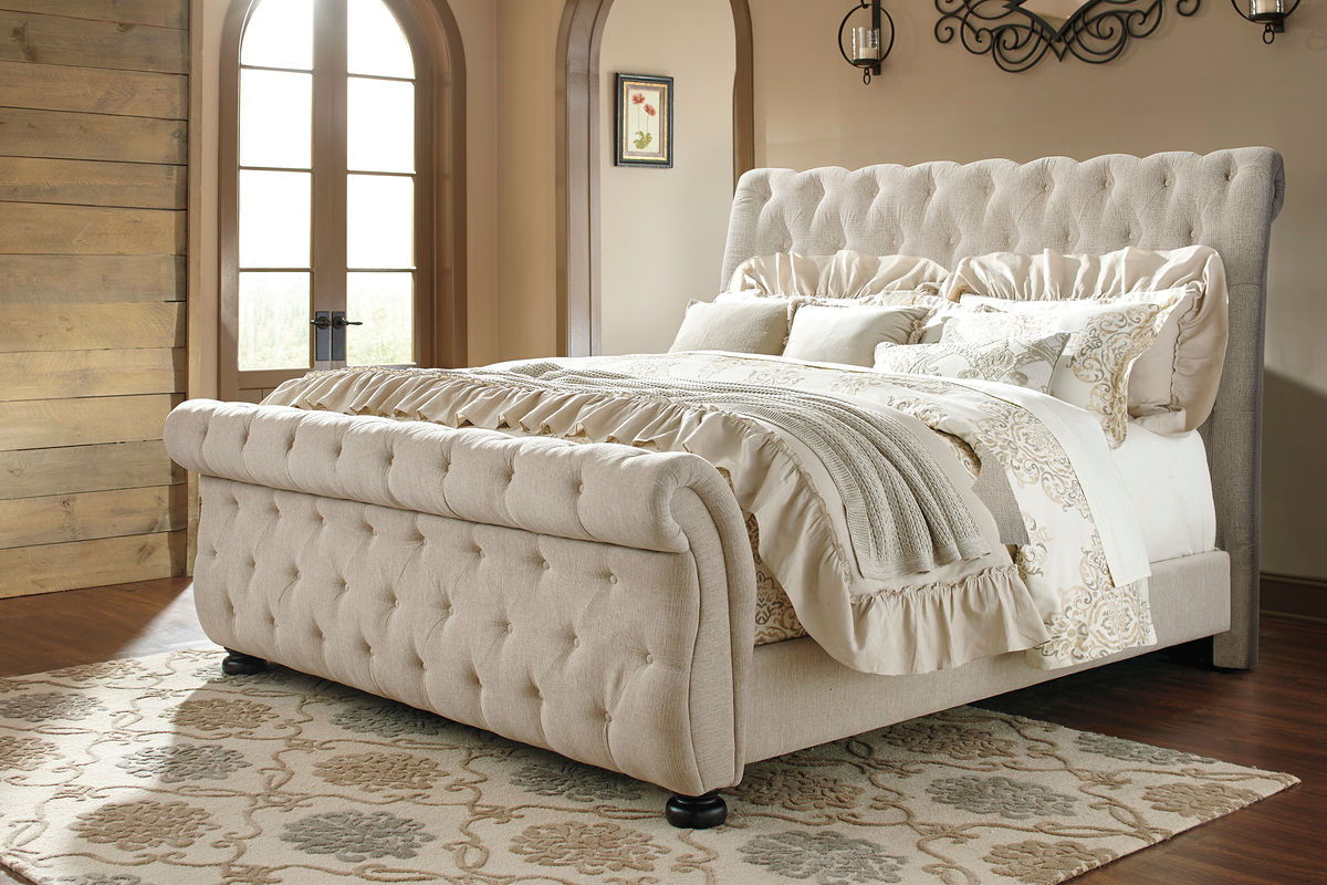 Willenburg King Upholstered Bed