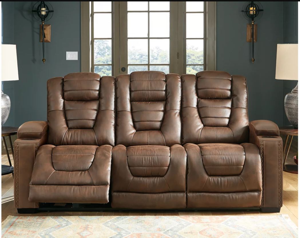 Owner's Box Dual Power Reclining Sofa